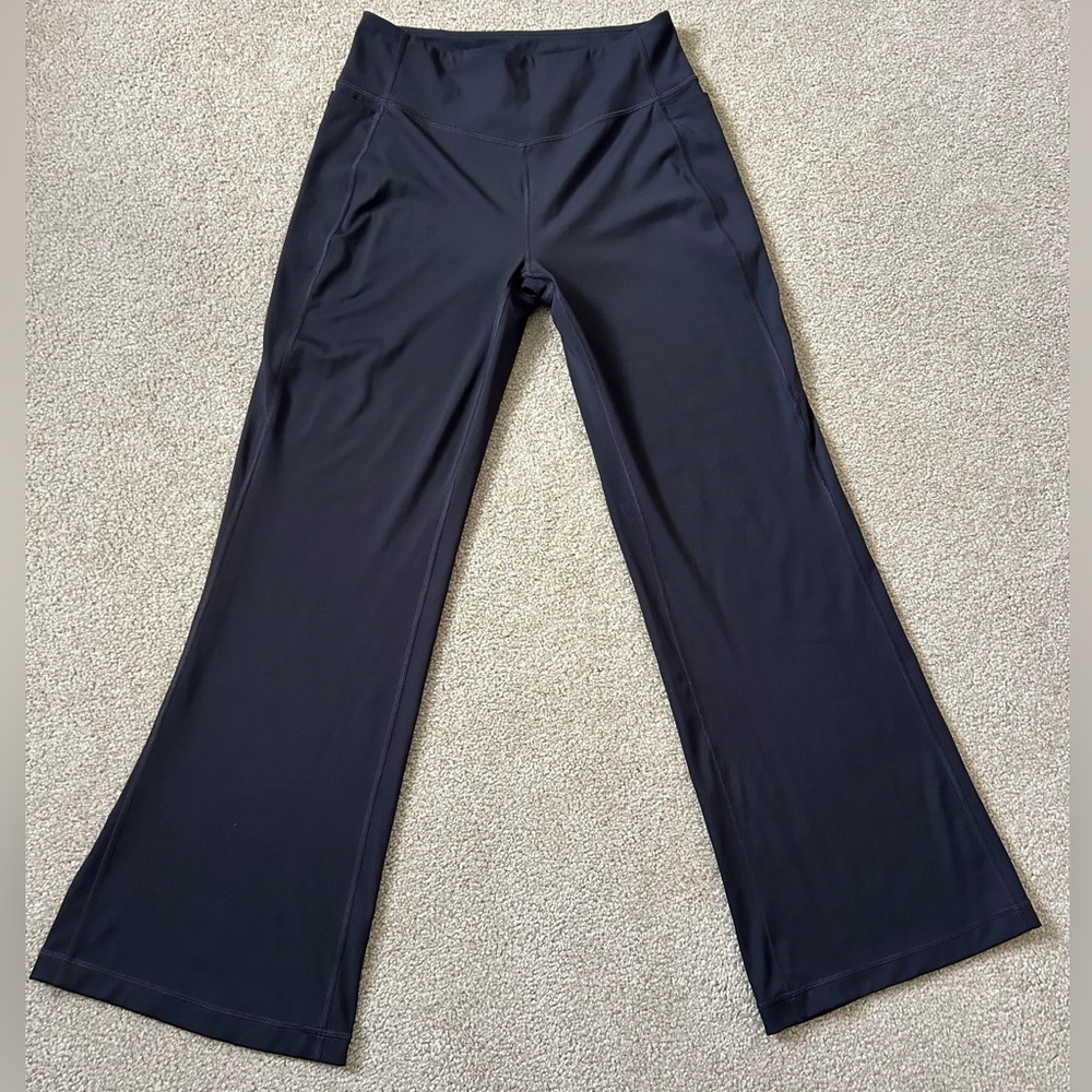 Tek Gear Ultrastretch Black Flare Active Pants